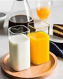 2 Lİ KARE CAM BARDAK ESTELLA