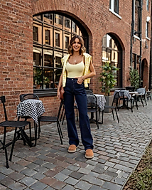 Kadın Palazzo Kot Pantolon