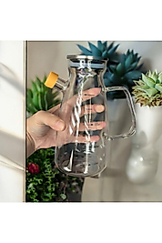 Cam Yağdanlık Metal Kapak