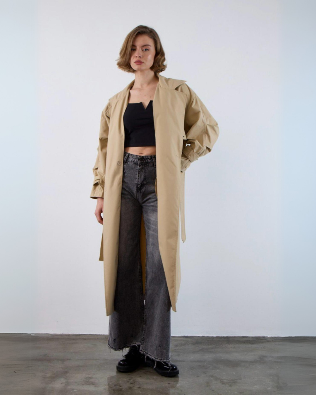 Kadın Trençkot Premium